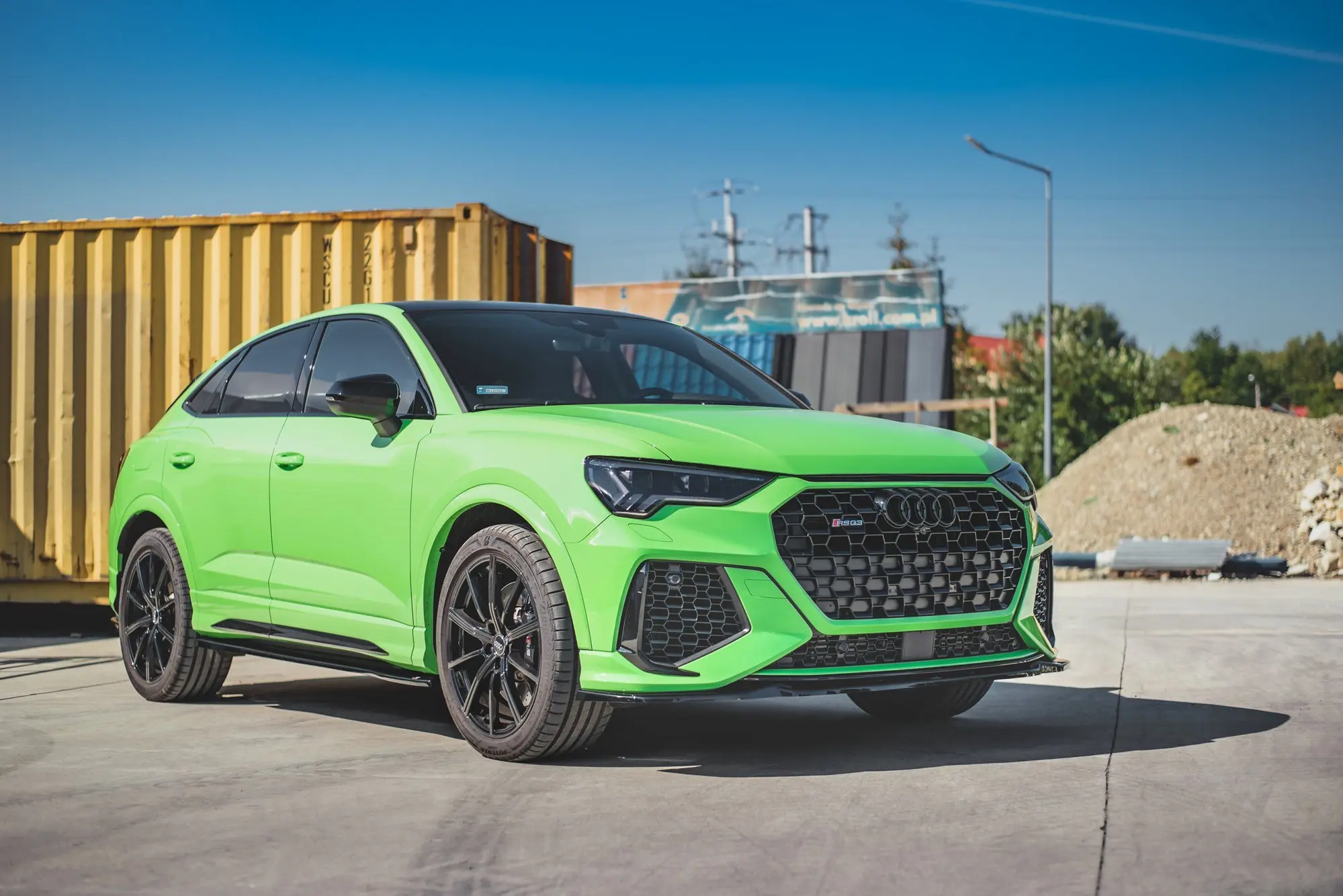Frontspoiler Audi RS Q3 (F3) 2019 -> | V.1 Glossy Black Edition – bilde 2