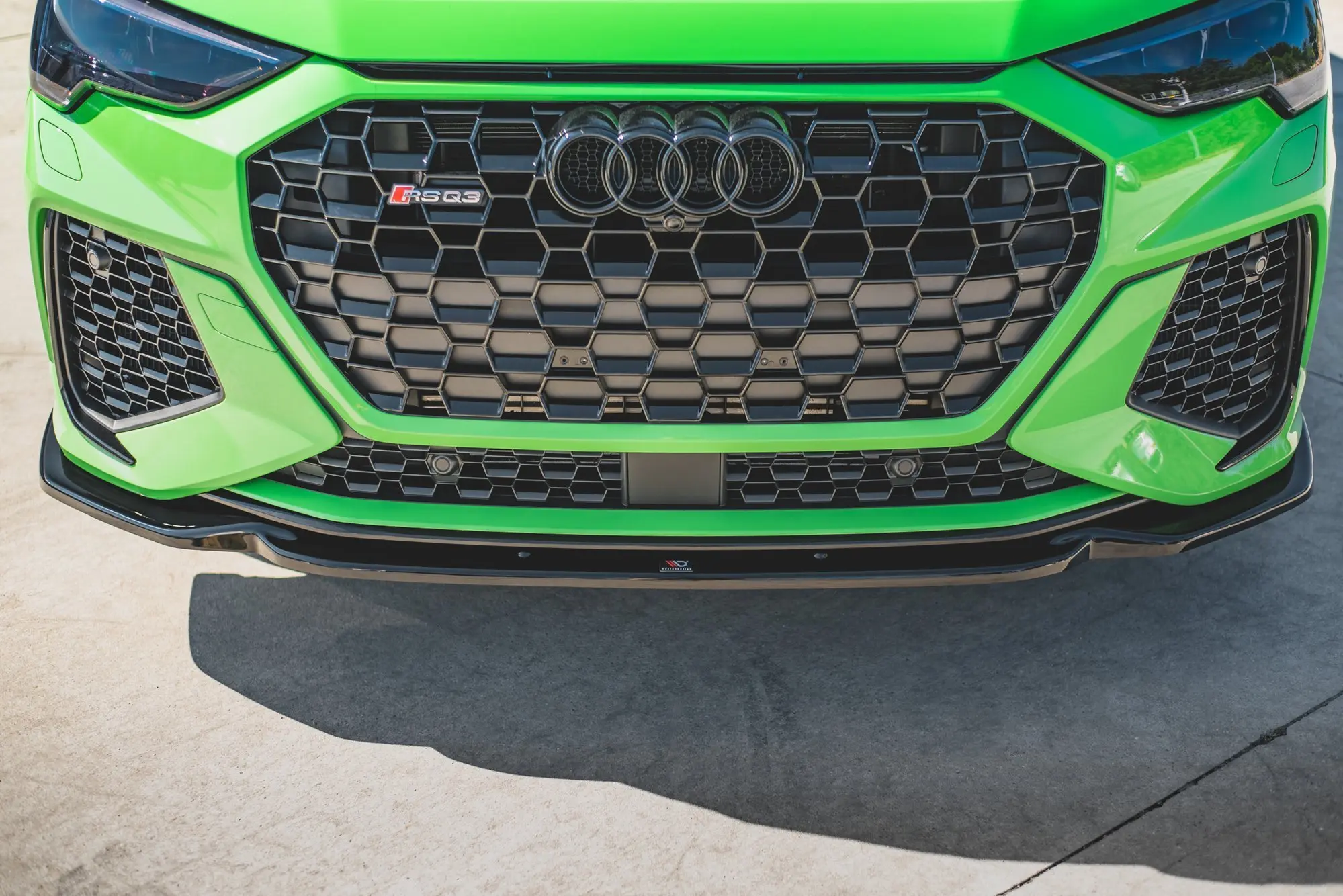 Frontspoiler Audi RS Q3 (F3) 2019 -> | V.1 Glossy Black Edition – bilde 3