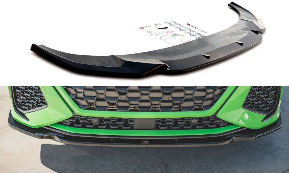 Frontspoiler Audi RS Q3 (F3) 2019 -> | V.1 Glossy Black Edition – bilde 8