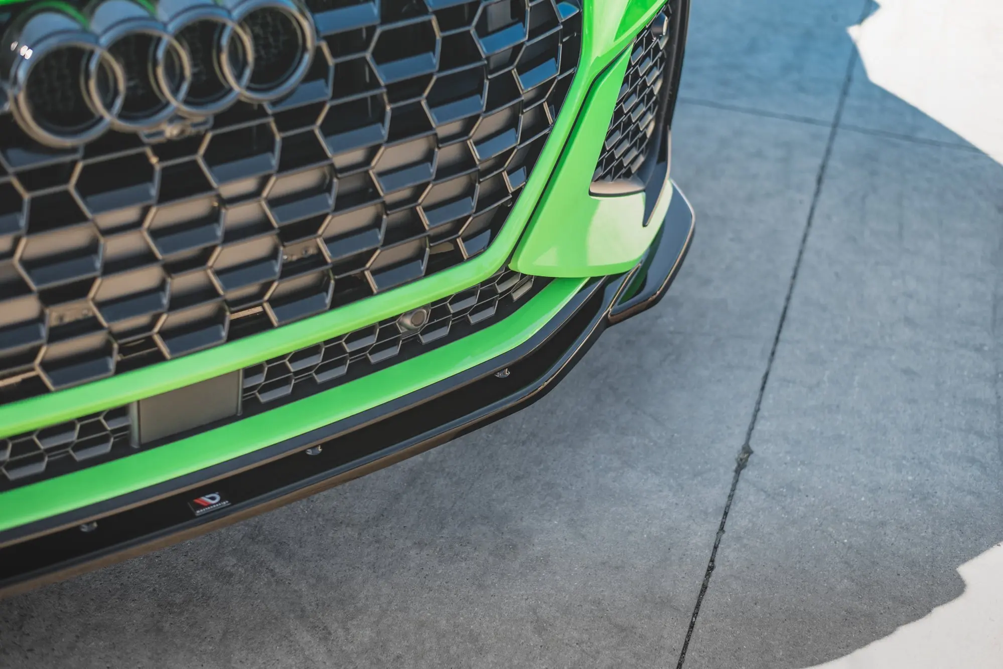 Frontspoiler Audi RS Q3 (F3) 2019 -> | V.2 Glossy Black Edition – bilde 4