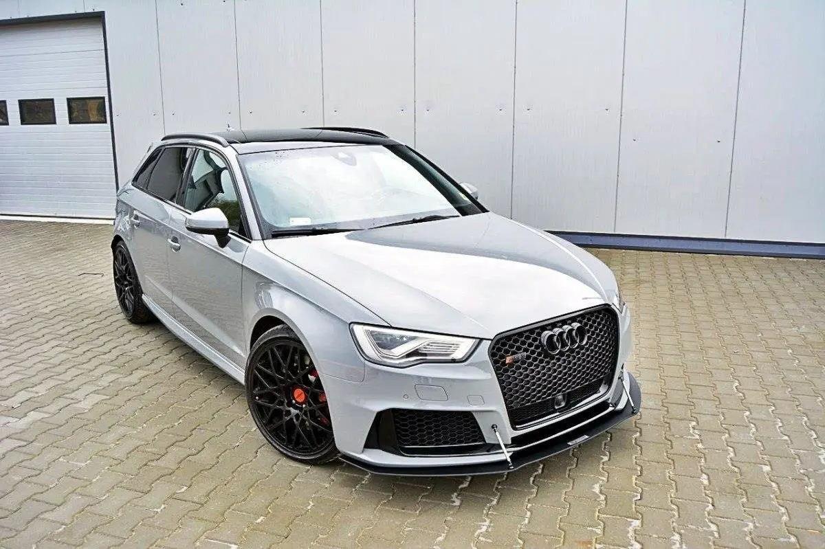 Frontspoiler Audi RS3 (8V) Sportback 2015-2016 | Racing Black Edition – bilde 3