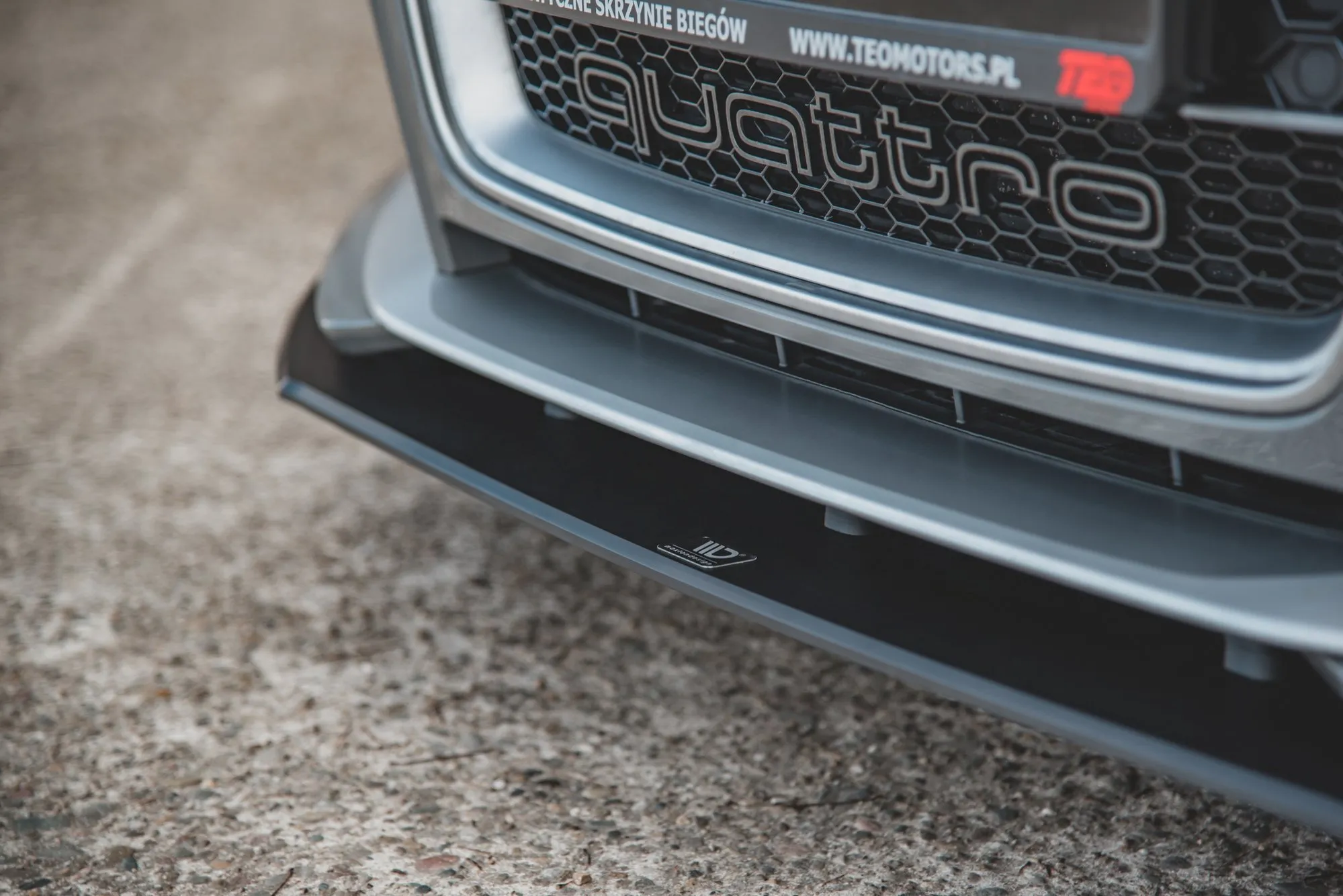 Frontspoiler Audi RS3 (8V) Sportback 2015 - 2016 | Street Pro Black Edition – bilde 5