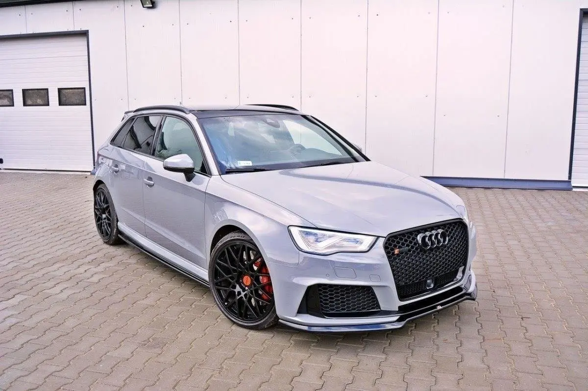 Frontspoiler Audi RS3 (8V) Sportback 2015-2016 | V.1 Glossy Black Edition – bilde 3