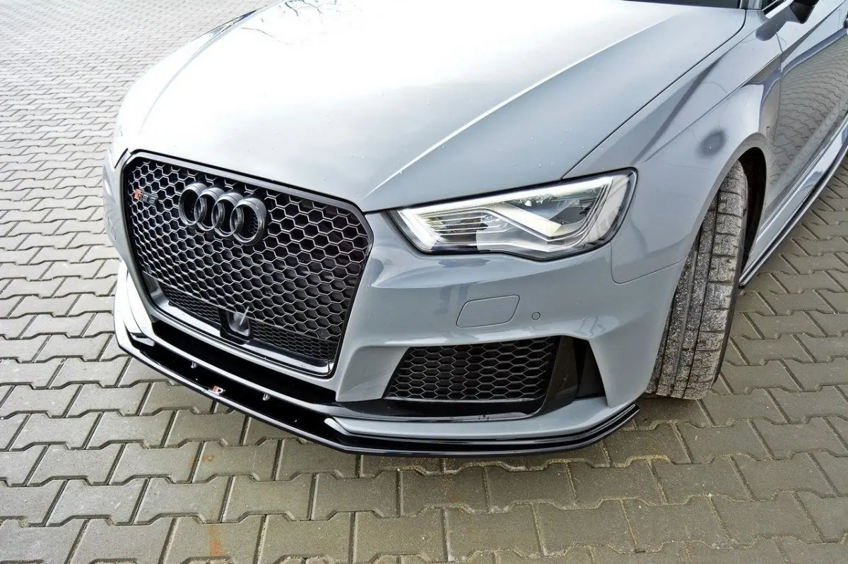 Frontspoiler Audi RS3 (8V) Sportback 2015-2016 | V.2 Glossy Black Edition