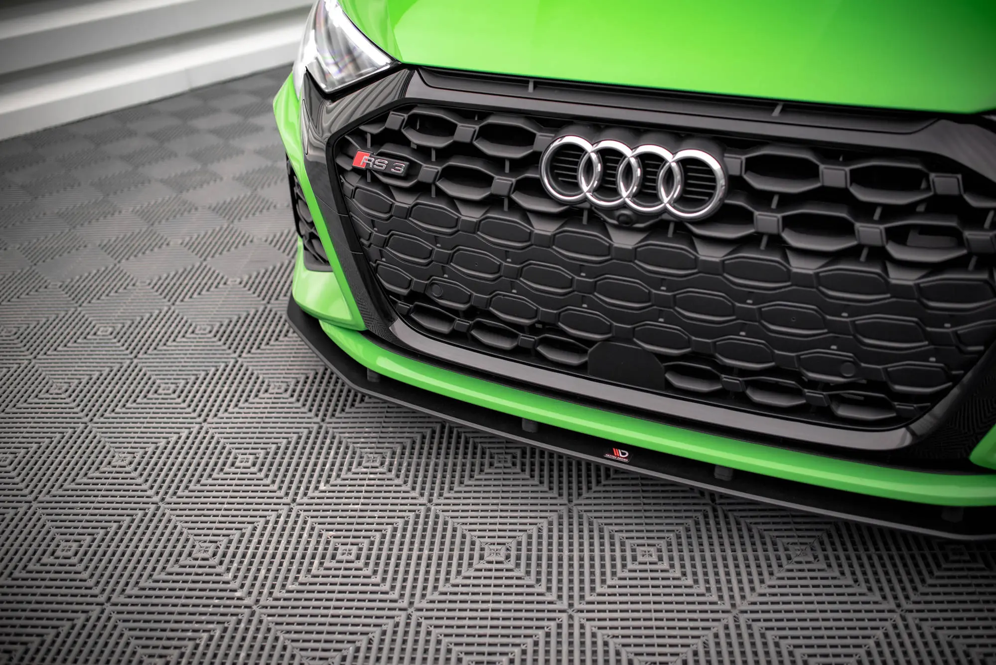 Frontspoiler Audi RS3 (8Y) 2020 -> | Street Pro Black Edition