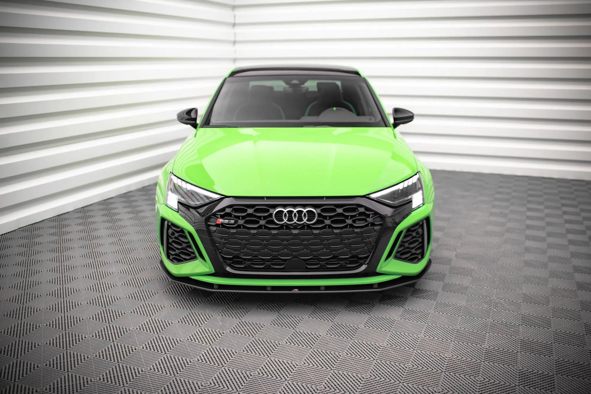 Frontspoiler Audi RS3 (8Y) 2020 -> | Street Pro Black Edition – bilde 2