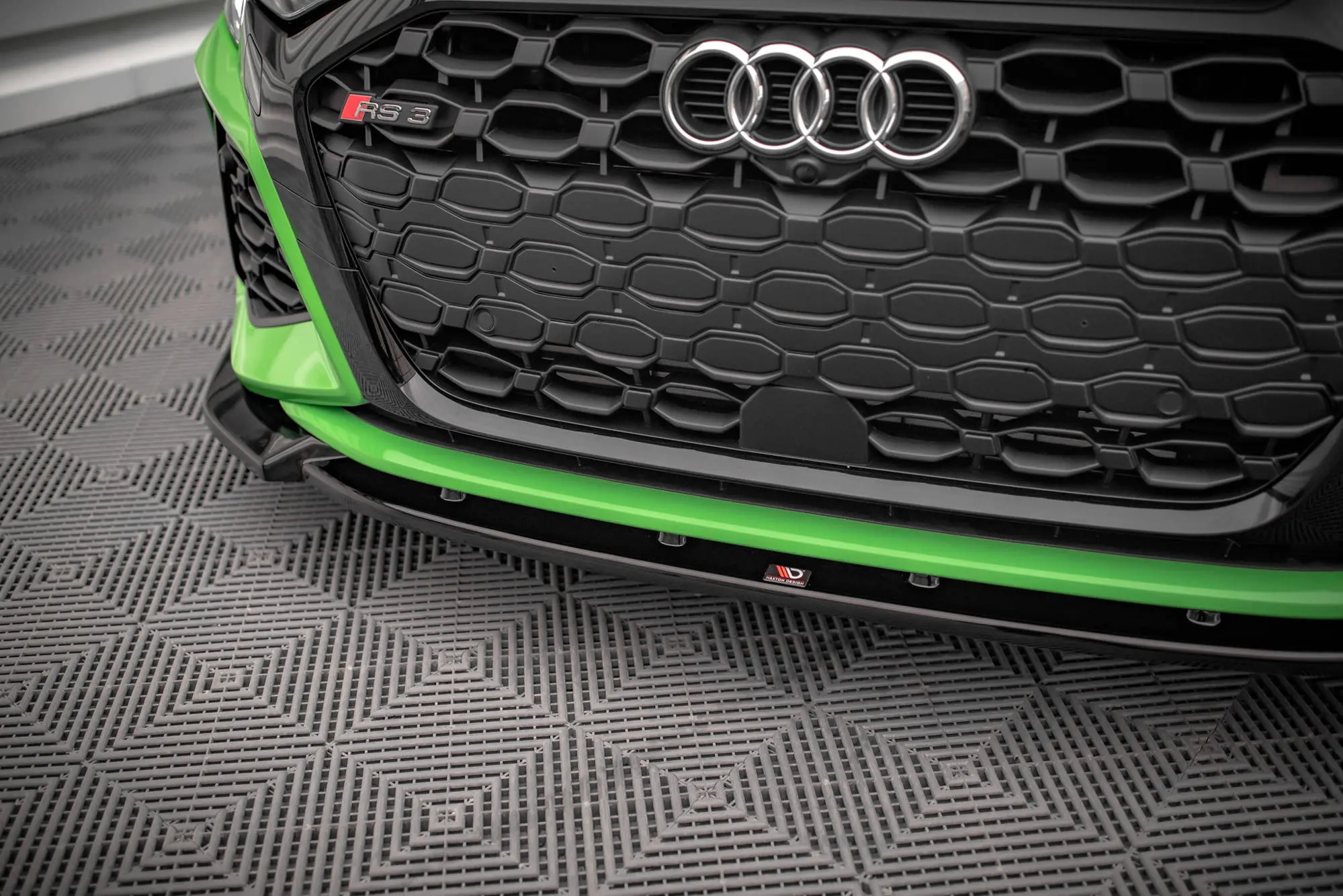 Frontspoiler Audi RS3 (8Y) 2020 -> | V.1 Glossy Black Edition – bilde 3