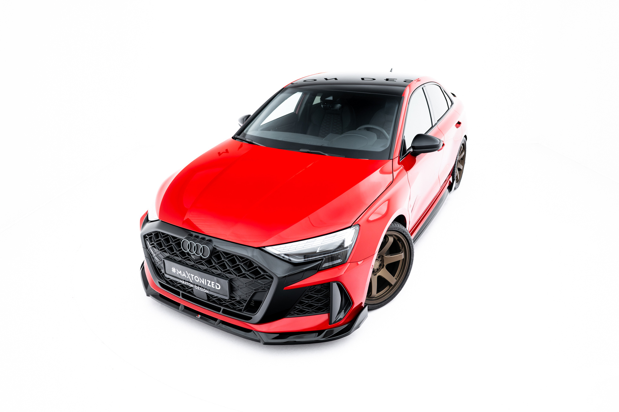 Frontspoiler Audi RS3 8Y Facelift 2024 -> | Sport Glossy Black Edition V3