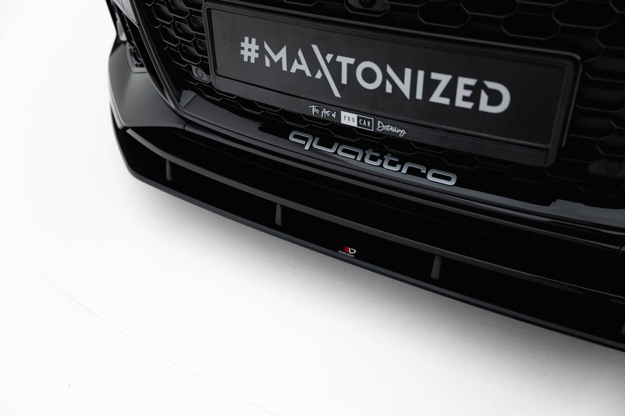 Frontspoiler Audi RS5 (F5) 2017 - 2019 | Sport Glossy Black Edition – bilde 3