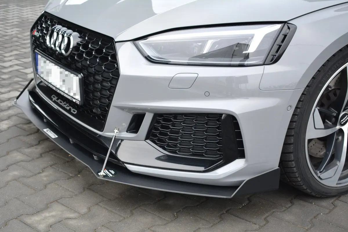 Frontspoiler Audi RS5 (F5) Coupe / Sportback 2017-2019 | V.2 Racing Black Edition