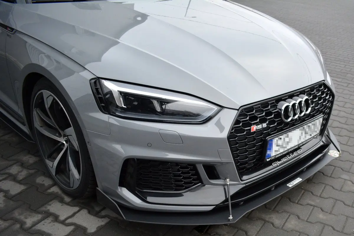 Frontspoiler Audi RS5 (F5) Coupe / Sportback 2017-2019 | V.2 Racing Black Edition – bilde 2