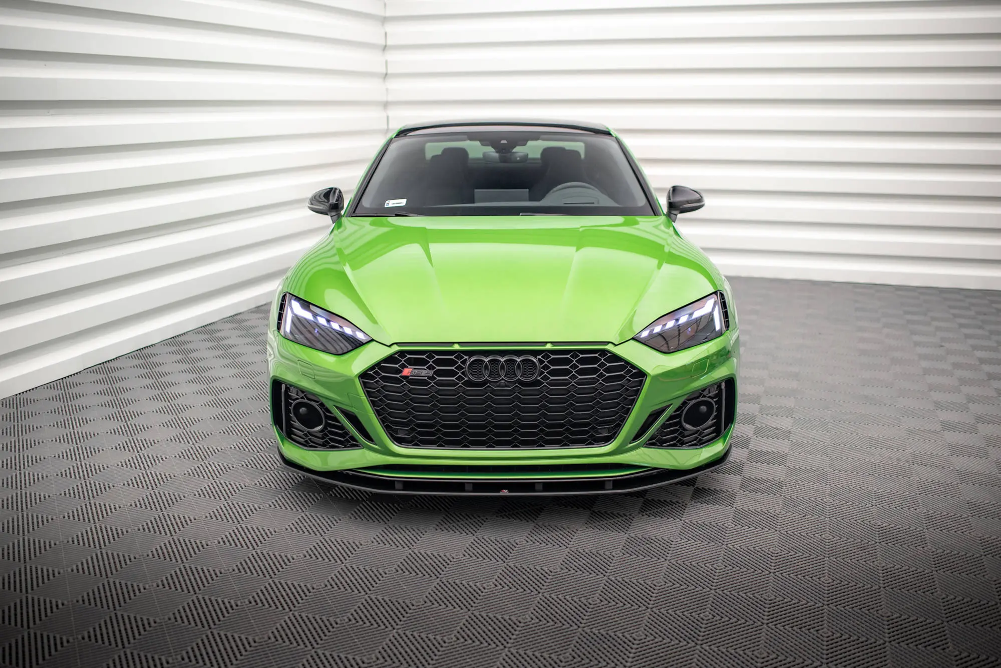 Frontspoiler Audi RS5 (F5) Facelift 2019 -> | Street Pro Black Edition – bilde 2