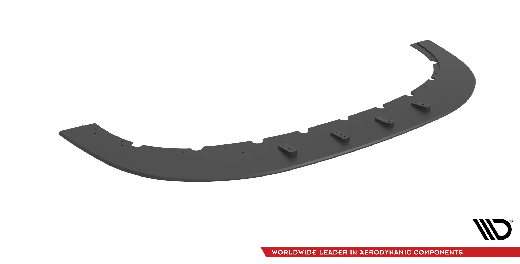 Frontspoiler Audi RS6 (C6) Avant 2007-2010 | Street Pro Black Edition – bilde 5