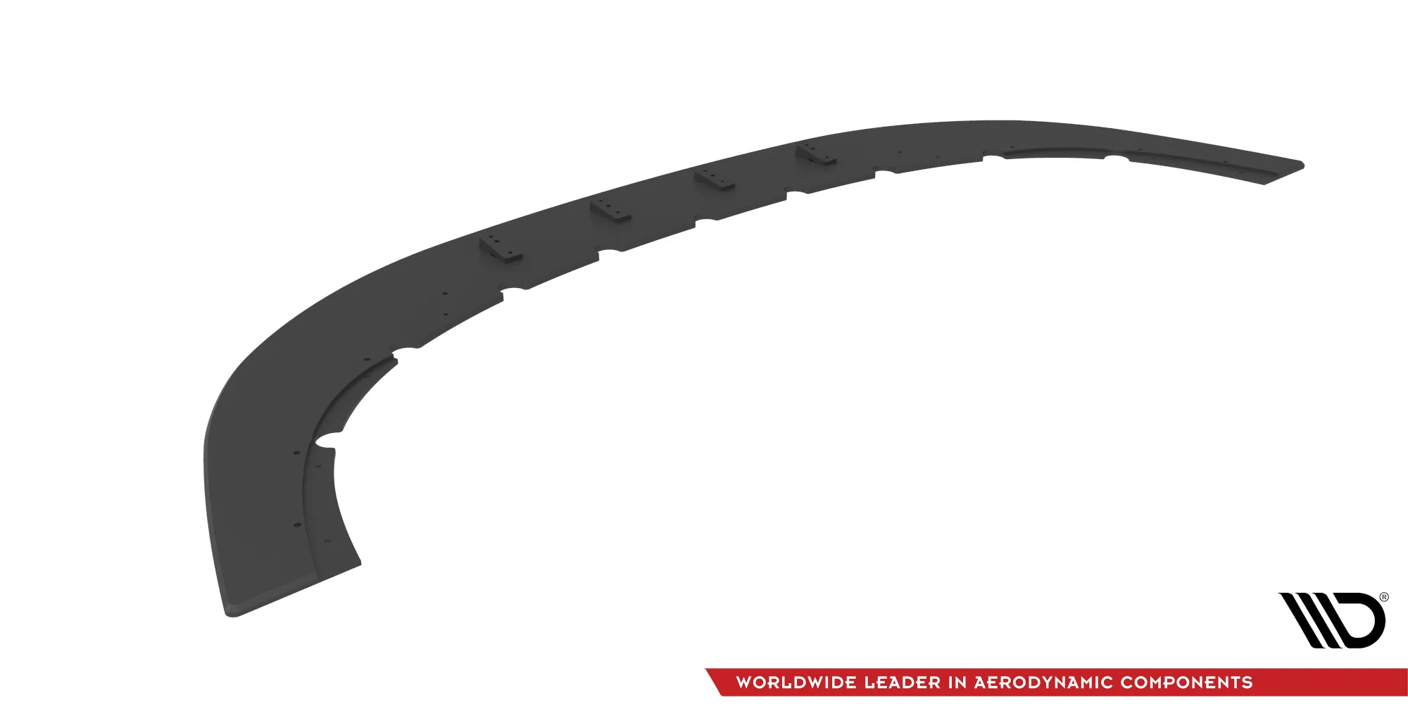 Frontspoiler Audi RS6 (C6) Avant 2007-2010 | Street Pro Black Edition – bilde 5