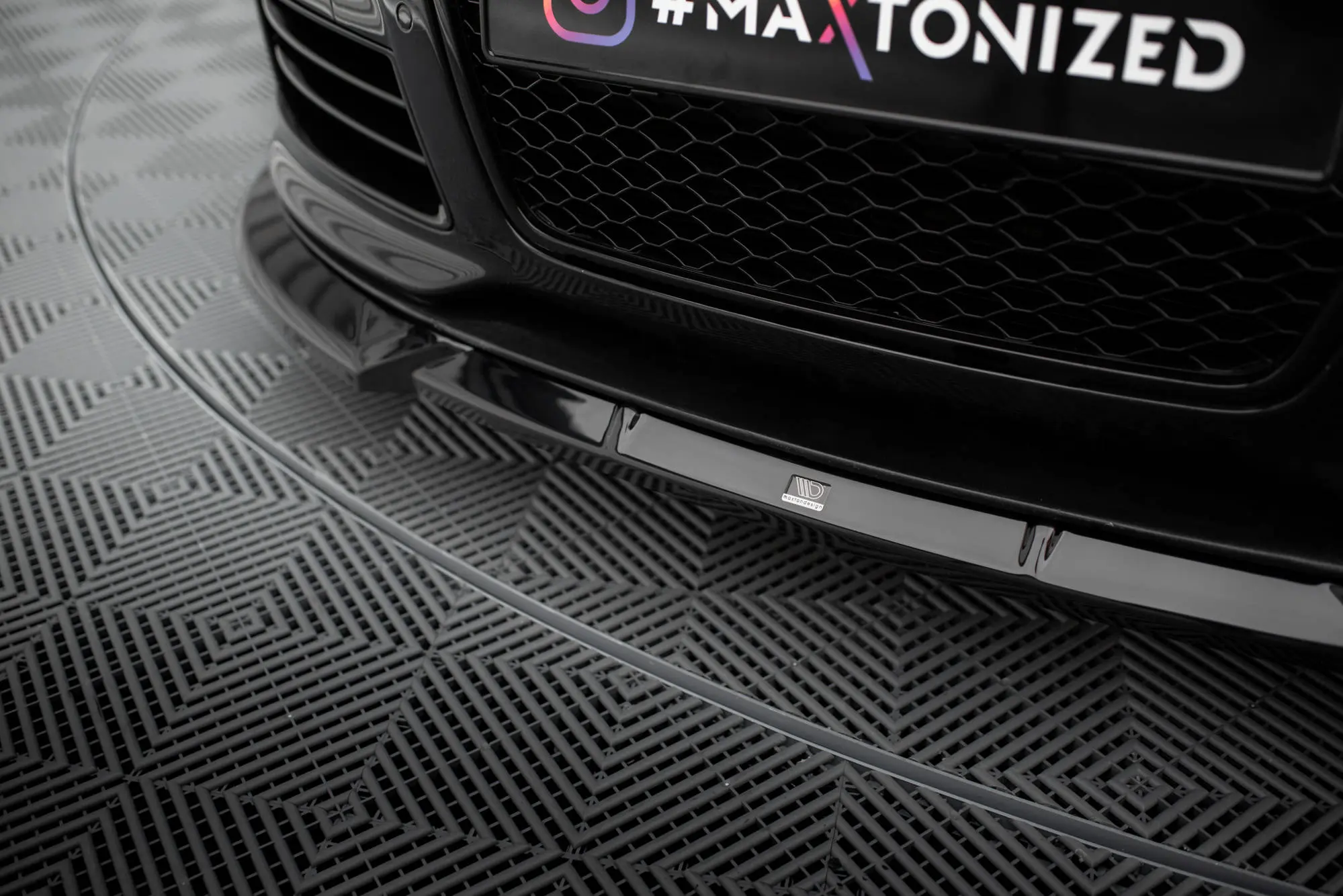 Frontspoiler Audi RS6 (C6) Avant 2007-2010 | V.2 Glossy Black Edition