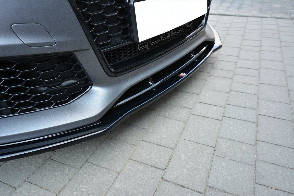 Frontspoiler Audi RS7 (C7) Facelift 2014-2017 | V.1 Glossy Black Edition – bilde 2