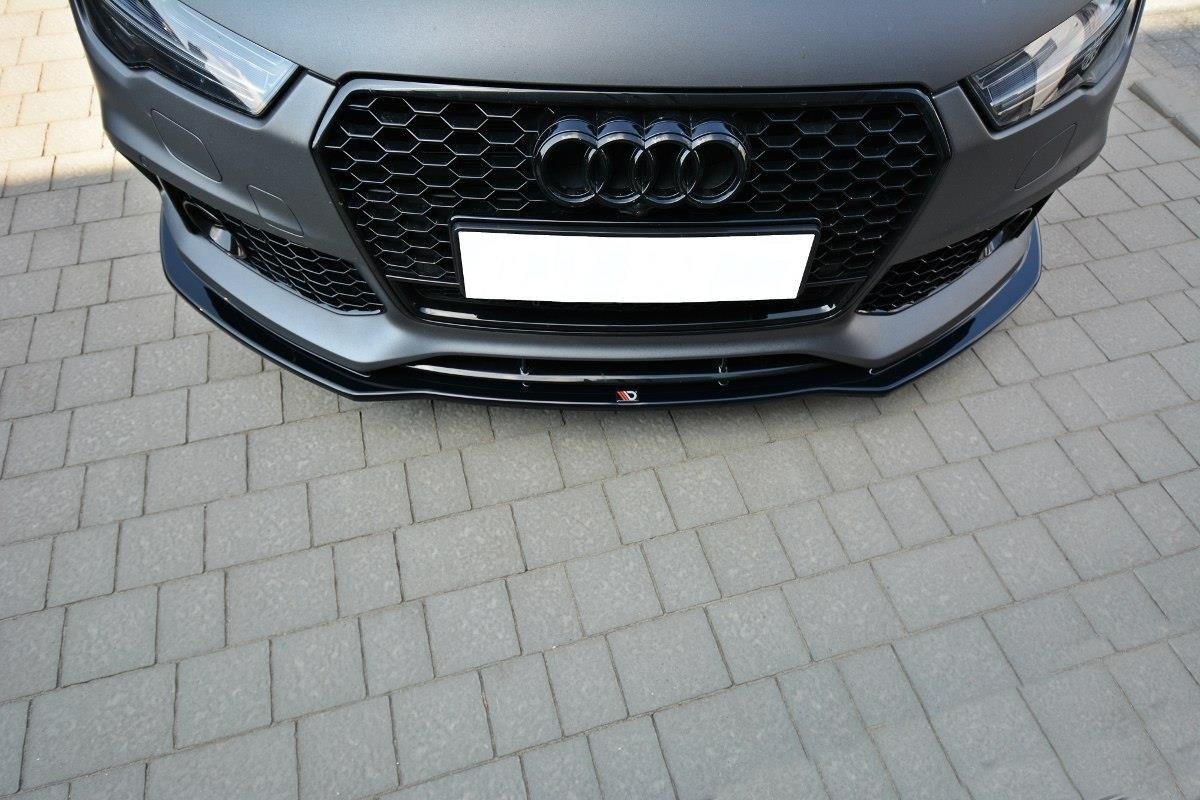 Frontspoiler Audi RS7 (C7) Facelift 2014-2017 | V.1 Glossy Black Edition – bilde 3