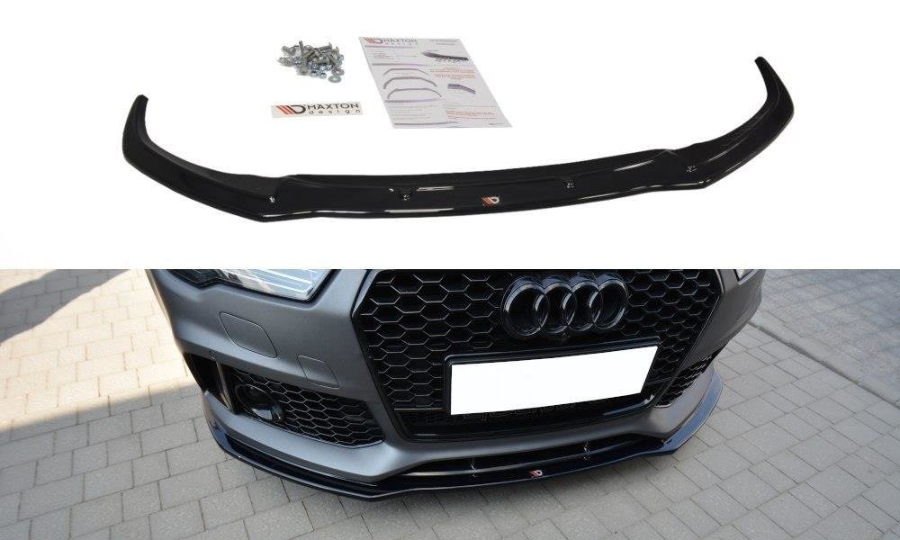 Frontspoiler Audi RS7 (C7) Facelift 2014-2017 | V.1 Glossy Black Edition – bilde 8