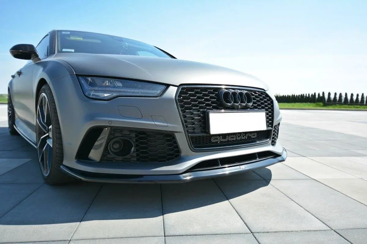 Frontspoiler Audi RS7 (C7) Facelift 2014-2017 | V.2 Glossy Black Edition