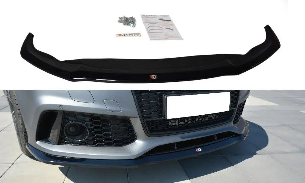 Frontspoiler Audi RS7 (C7) Facelift 2014-2017 | V.2 Glossy Black Edition – bilde 9