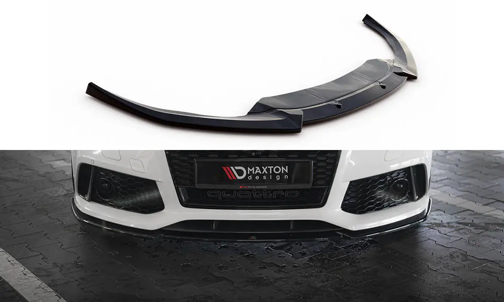 Frontspoiler Audi RS7 (C7) facelift 2014 - 2017 | V.3 Glossy Black Edition – bilde 2