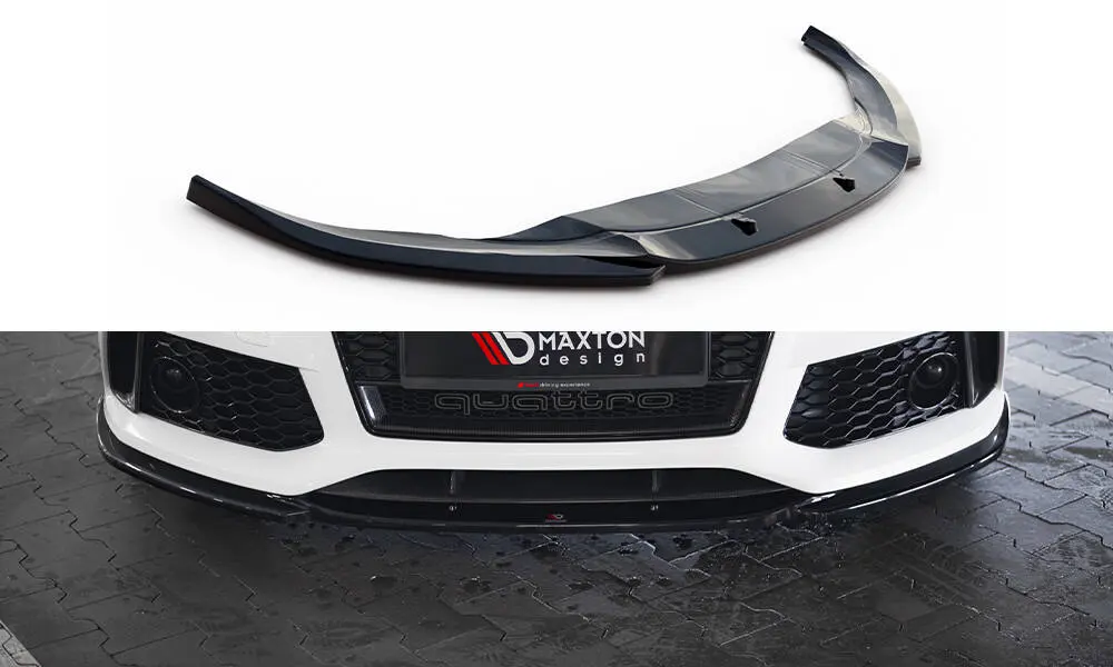 Frontspoiler Audi RS7 (C7) facelift 2014 - 2017 | V.4 Glossy Black Edition Image 2