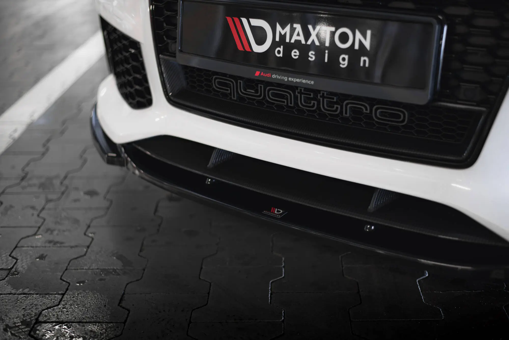 Frontspoiler Audi RS7 (C7) facelift 2014 - 2017 | V.4 Glossy Black Edition Image 3