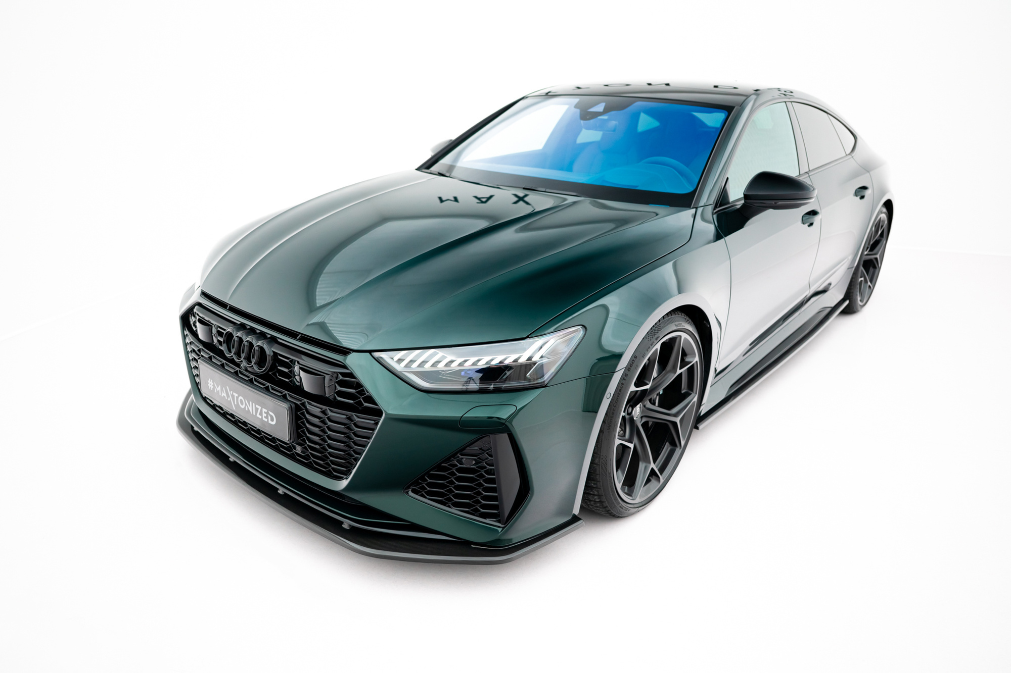 Frontspoiler Audi RS7 (C8) 2019 - 2023 | Sport Glossy Black Edition – bilde 3