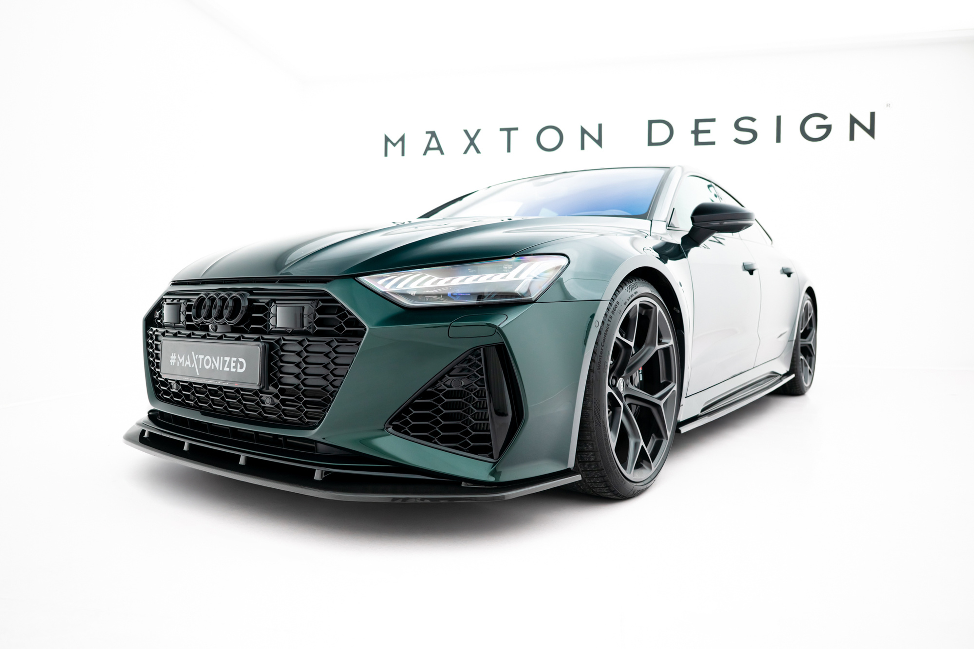 Frontspoiler Audi RS7 (C8) 2019 - 2023 | Sport Glossy Black Edition – bilde 6