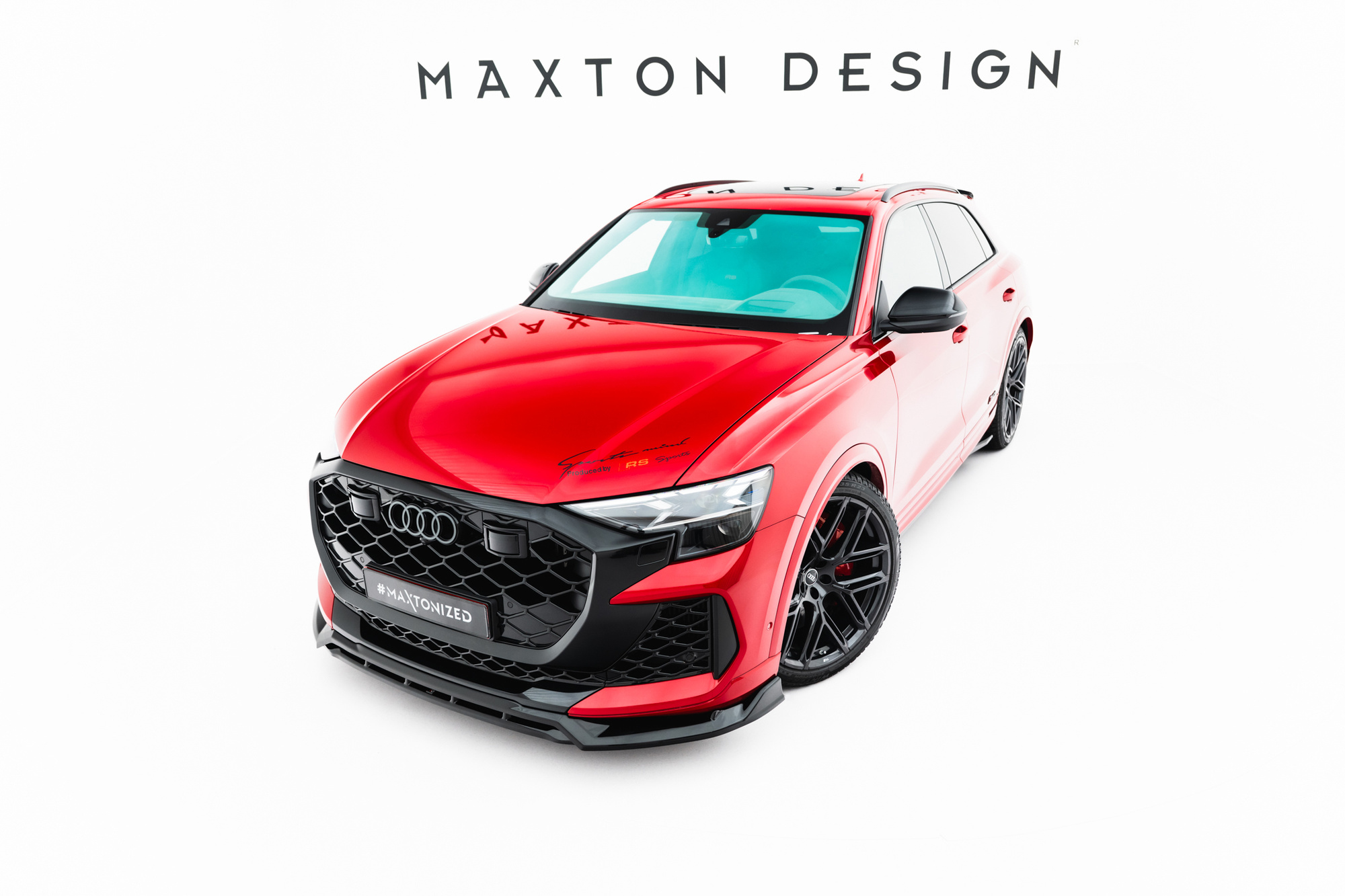 Frontspoiler Audi RSQ8 I Facelift 2023 -> | Sport Glossy Black Edition