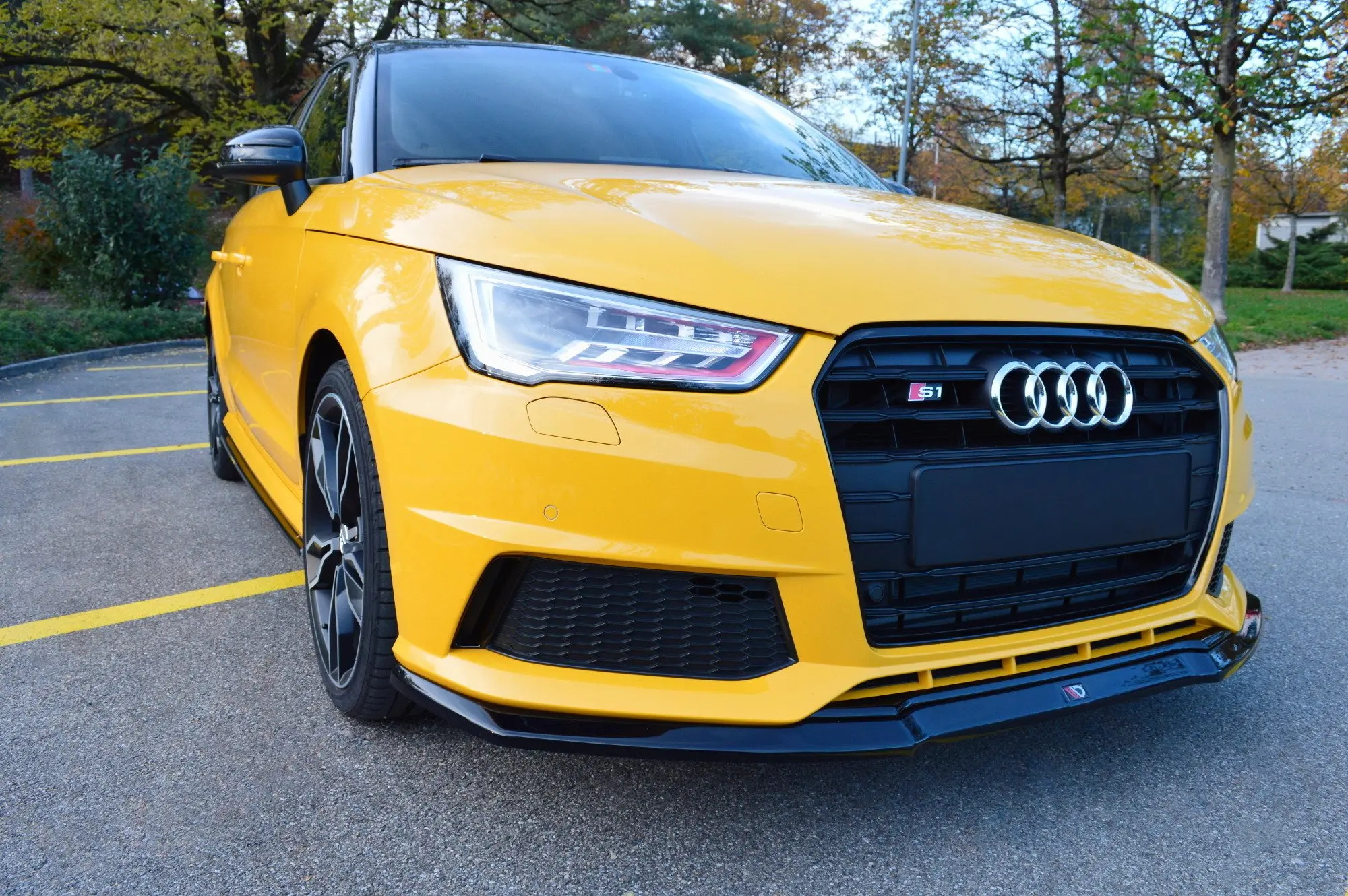 Frontspoiler Audi S1 (8X) 2014 - 2018 | Glossy Black Edition Image 1