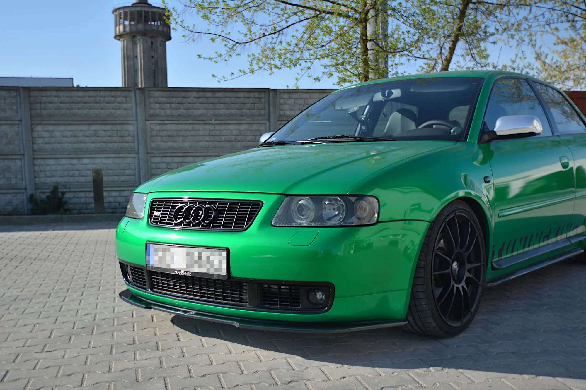 Frontspoiler Audi S3 (8L) 1999-2003 | Glossy Black Edition – bilde 3