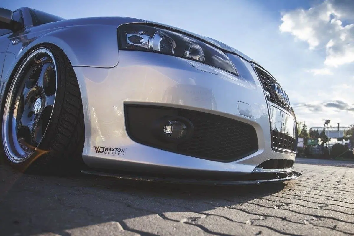 Frontspoiler Audi S3 (8P) 2006-2008 | Glossy Black Edition