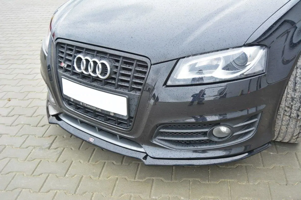 Frontspoiler Audi S3 (8P) Facelift 2009-2013 | V.1 Glossy Black Edition – bilde 3