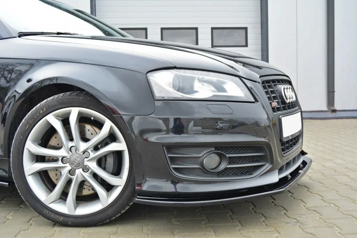 Frontspoiler Audi S3 (8P) Facelift 2009-2013 | V.2 Glossy Black Edition – bilde 2