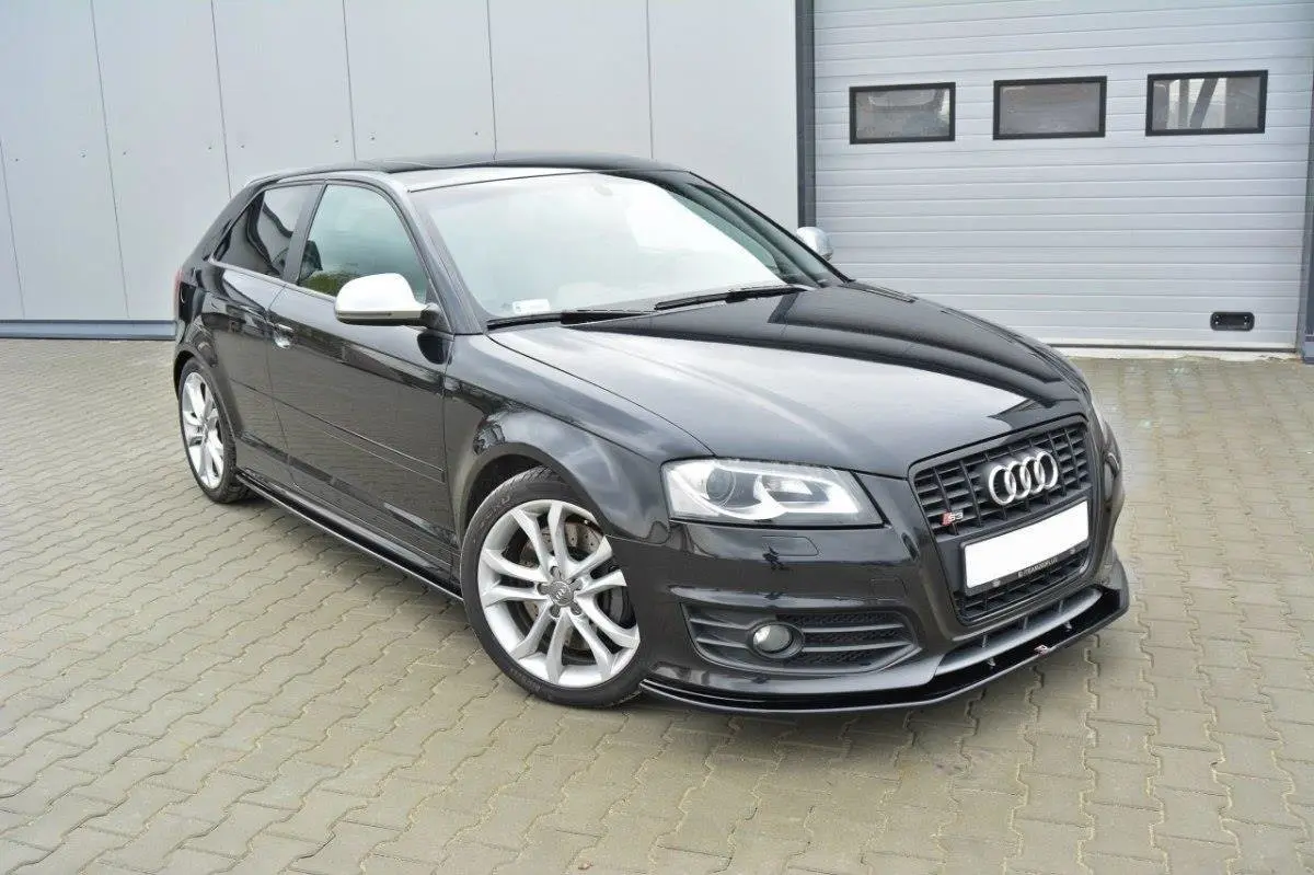 Frontspoiler Audi S3 (8P) Facelift 2009-2013 | V.2 Glossy Black Edition – bilde 3