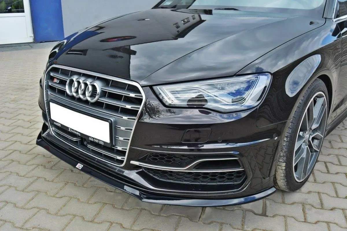 Frontspoiler Audi S3 (8V) 2013-2016 / A3 S-Line (8V) 2012-2016 | Glossy Black Edition