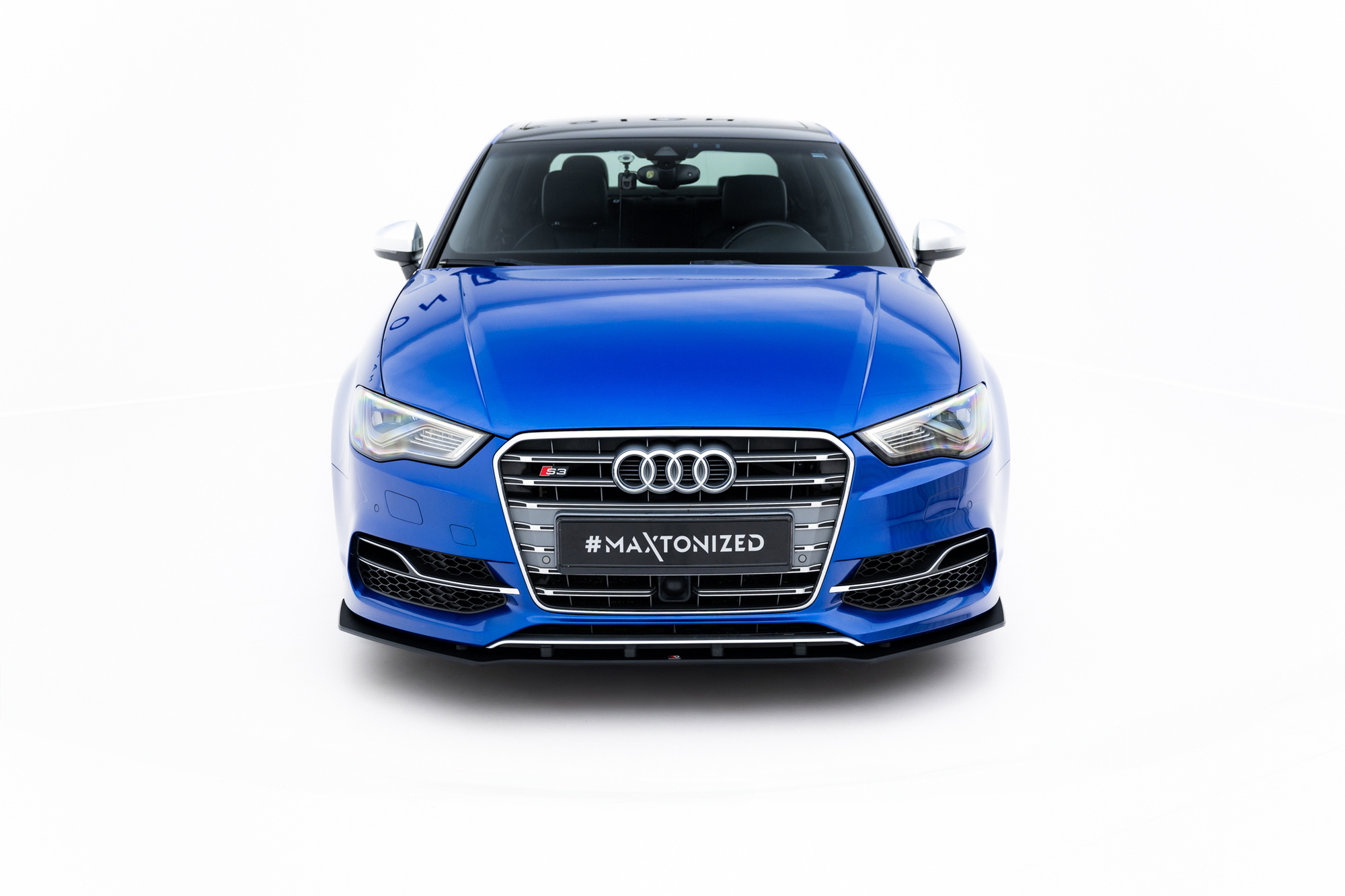 Frontspoiler Audi (S3/A3 S-Line) 8V 2013 - 2016 | Sport Glossy Black Edition – bilde 2