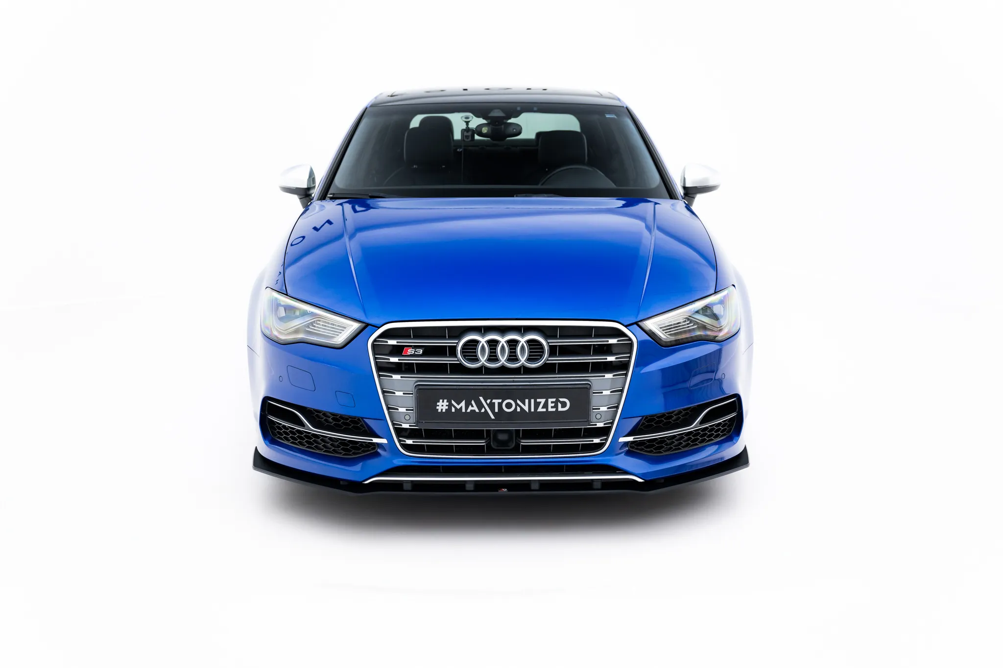 Frontspoiler Audi (S3/A3 S-Line) 8V 2013 - 2016 | Street Pro Black Edition – bilde 2