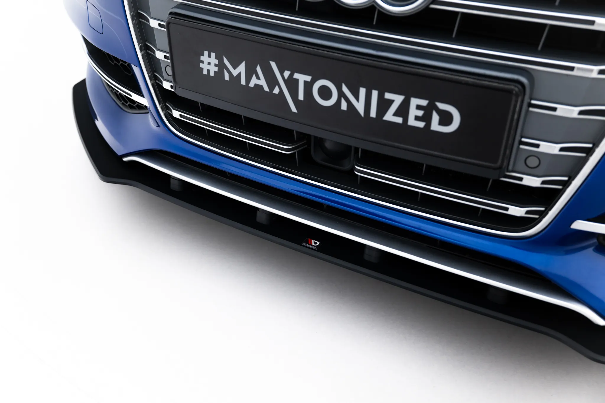Frontspoiler Audi (S3/A3 S-Line) 8V 2013 - 2016 | Street Pro Black Edition – bilde 3