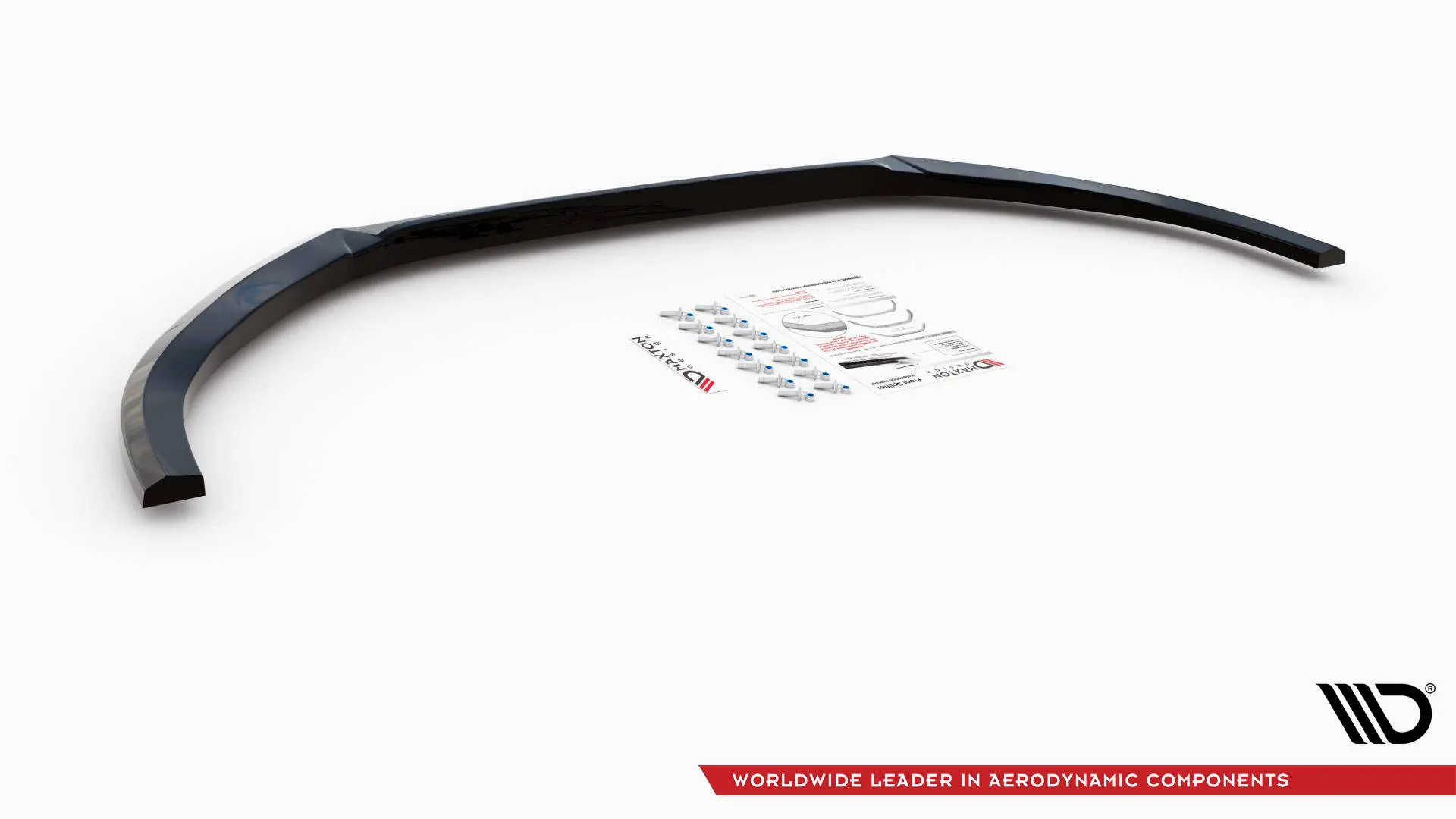 Frontspoiler  Audi S3 / A3 S-Line (8V) 2013-2016 | V.1 Glossy Black Edition – bilde 4