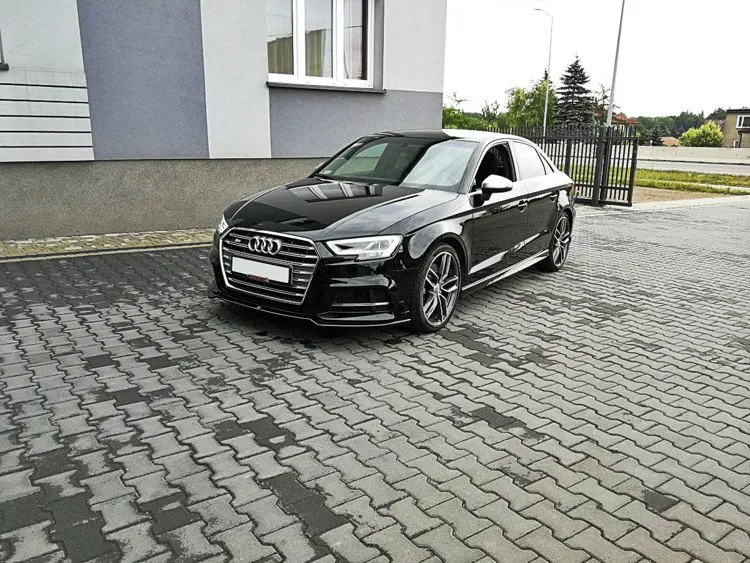Frontspoiler Audi S3 / A3 S-Line (8V) Facelift 2017-2020 | V.2 Glossy Black Edition – bilde 2