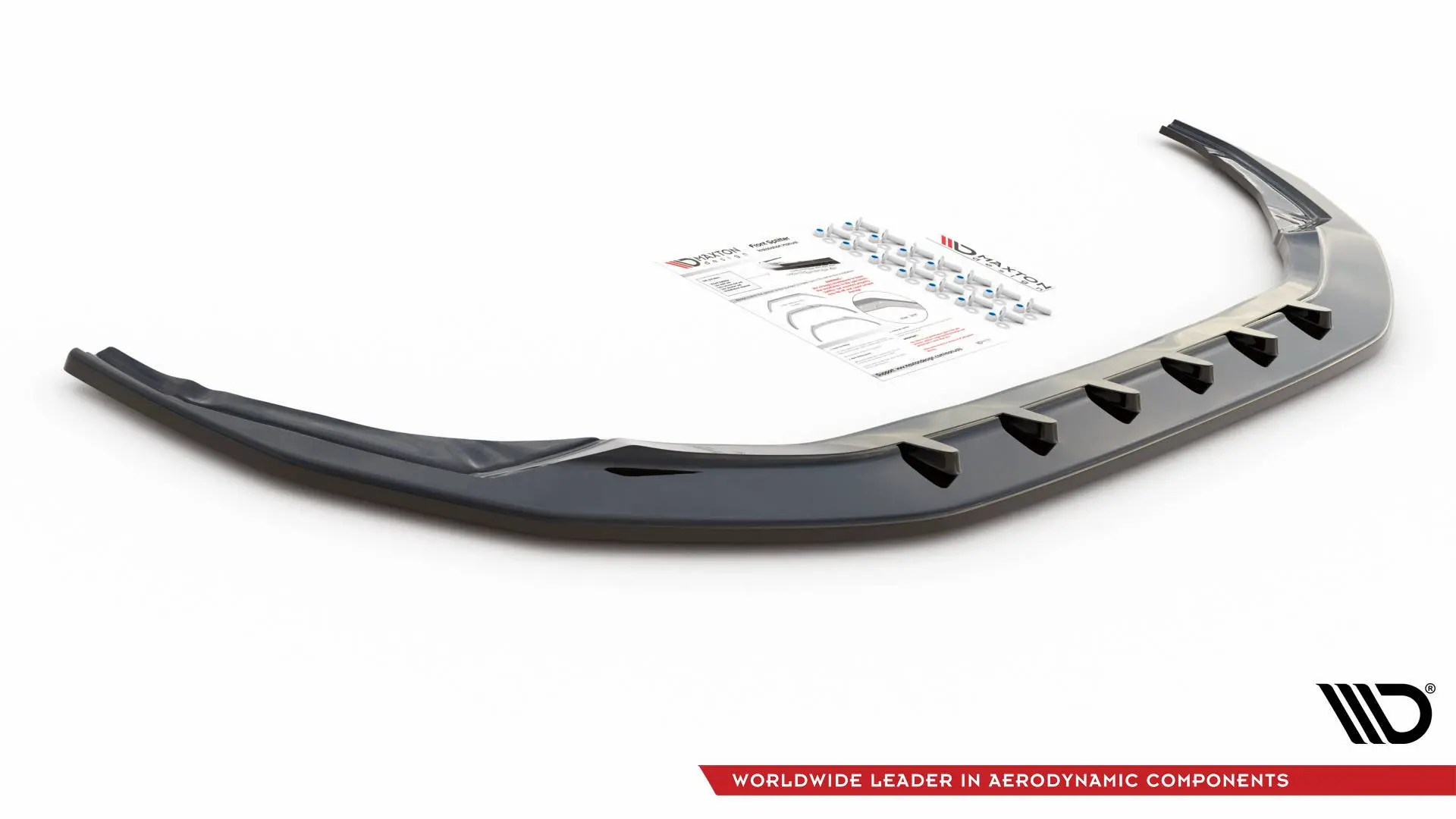 Frontspoiler Audi S3/ A3 S-Line (8Y) 2020 -> | V.1 Glossy Black Edition – bilde 4