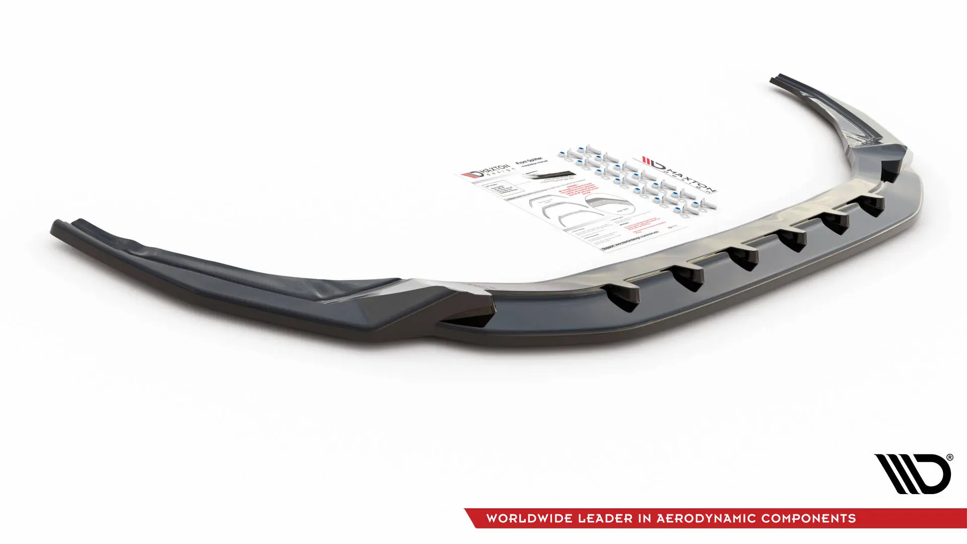 Frontspoiler Audi S3/ A3 S-Line (8Y) 2020 -> | V.2 Glossy Black Edition – bilde 4