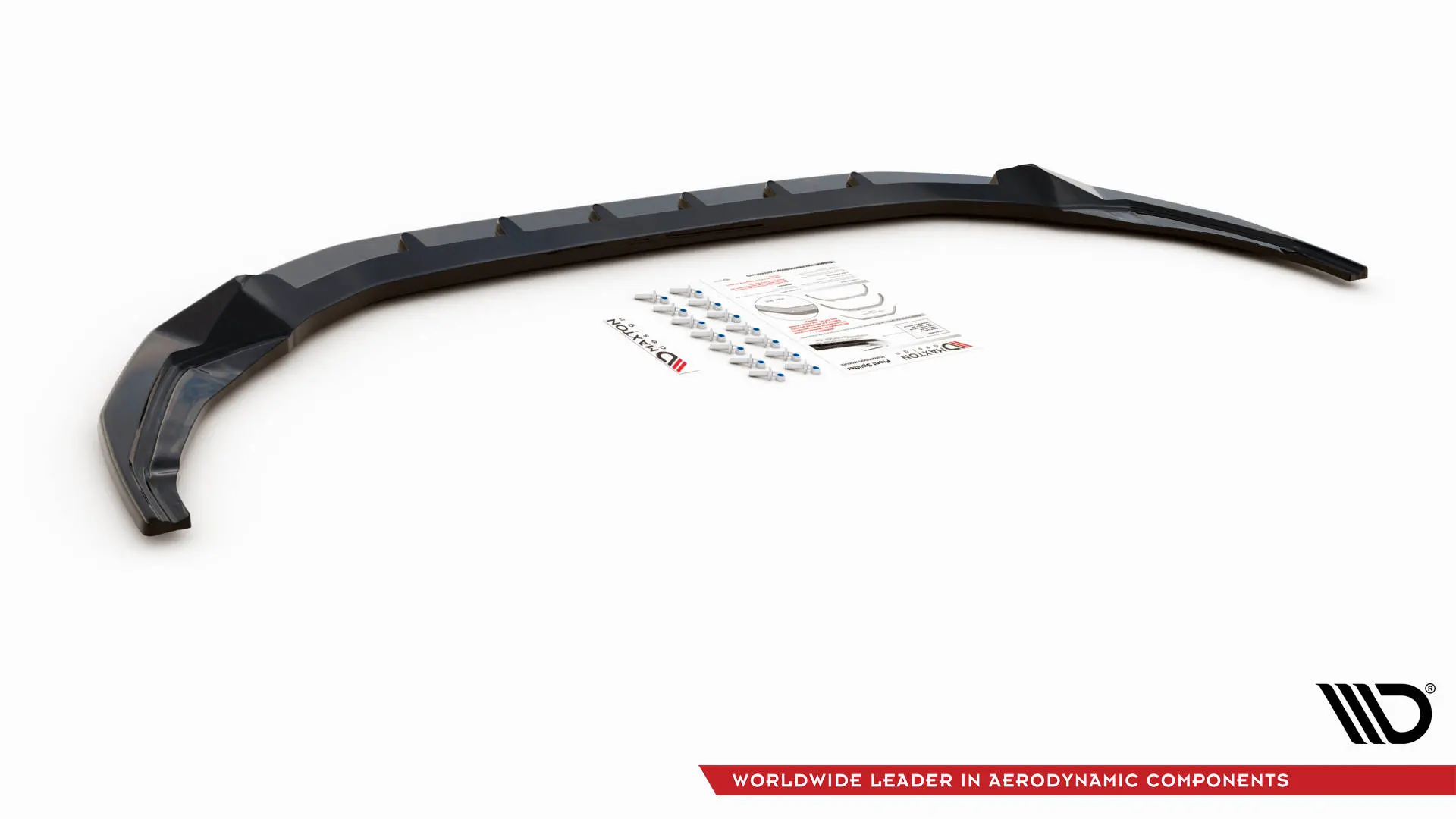 Frontspoiler Audi S3/ A3 S-Line (8Y) 2020 -> | V.2 Glossy Black Edition – bilde 5