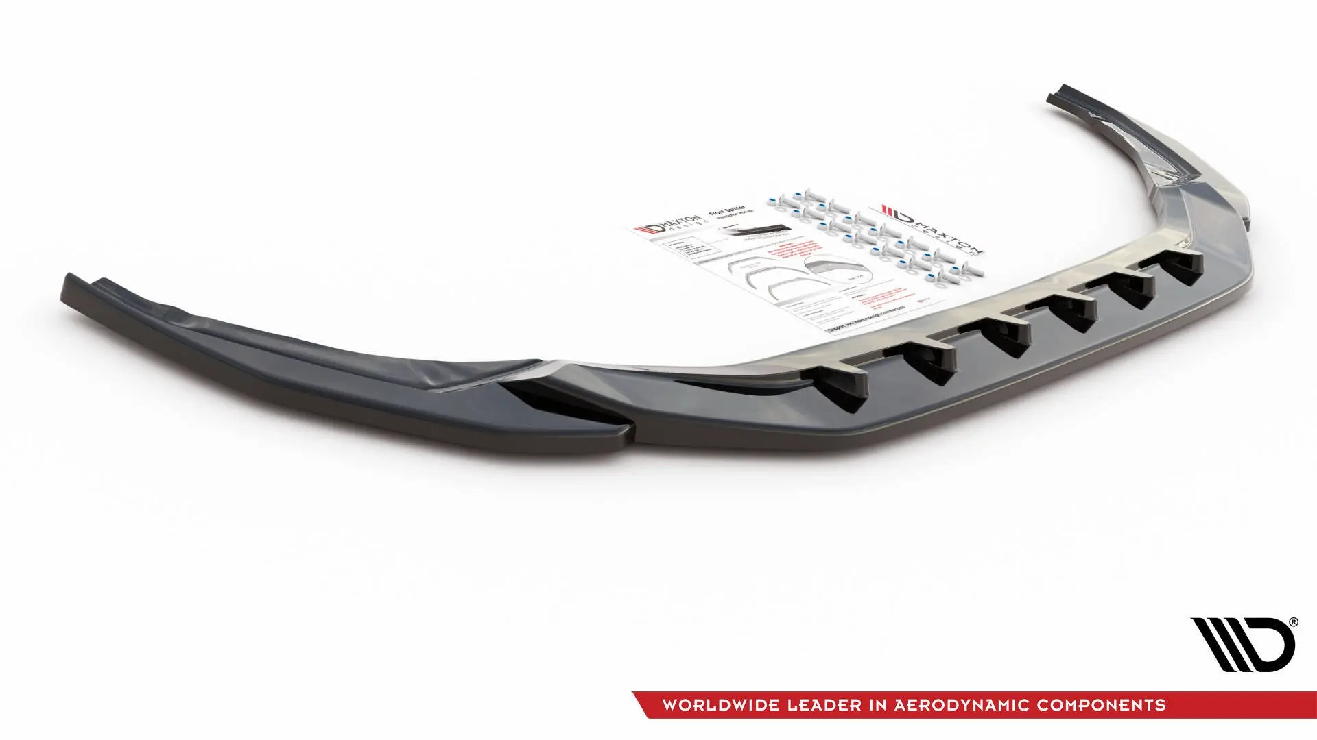 Frontspoiler Audi S3/ A3 S-Line (8Y) 2020 -> | V.4 Glossy Black Edition – bilde 4