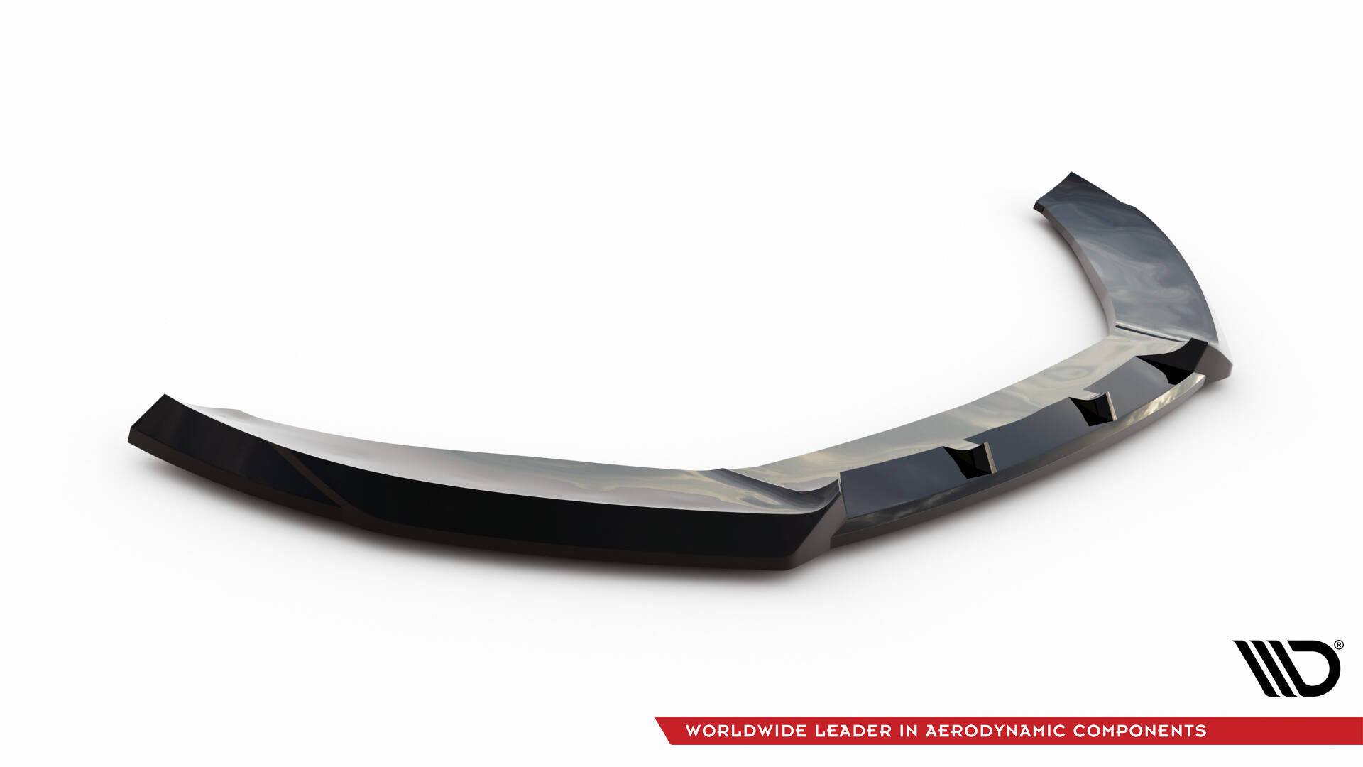 Frontspoiler Audi (S4/A4) B8  2008 - 2011 | Sport Glossy Black Edition V4 – bilde 4
