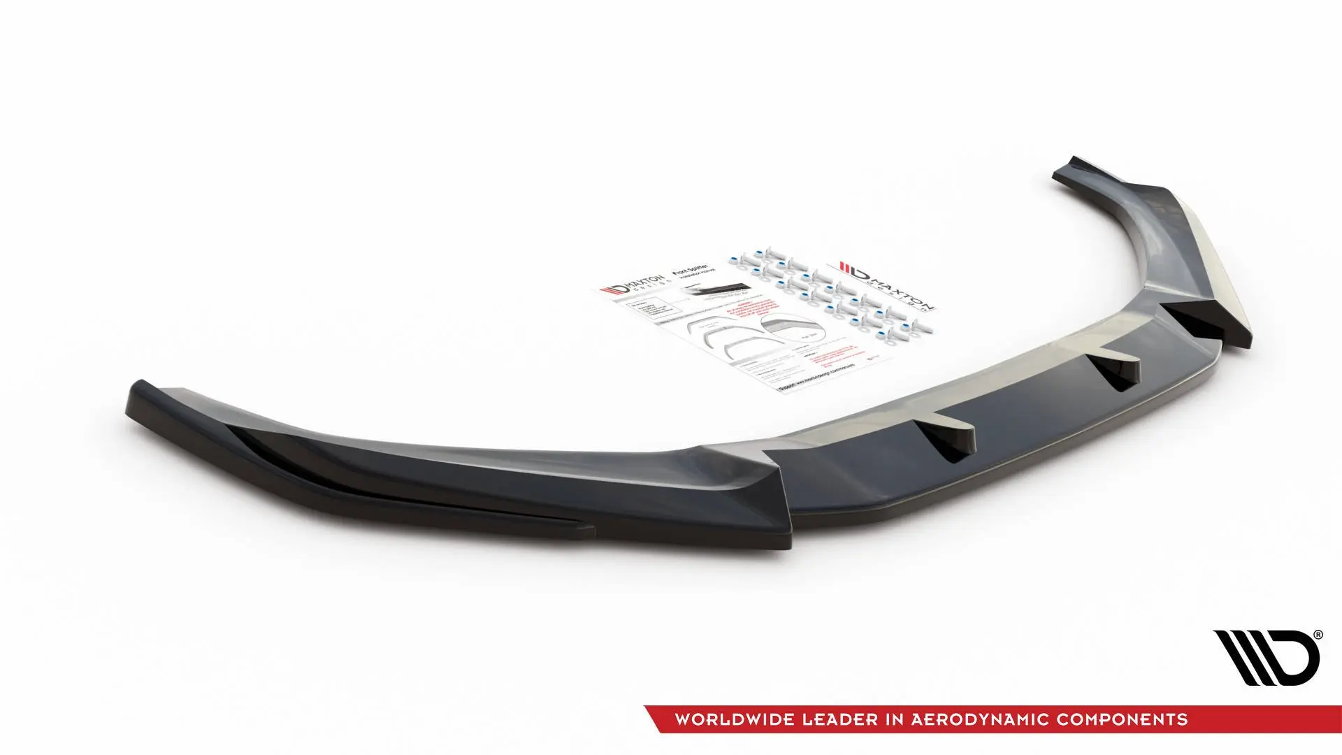 Frontspoiler Audi S4 / A4 S-Line (B9) 2015 - 2019 | V.3 Glossy Black Edition – bilde 3