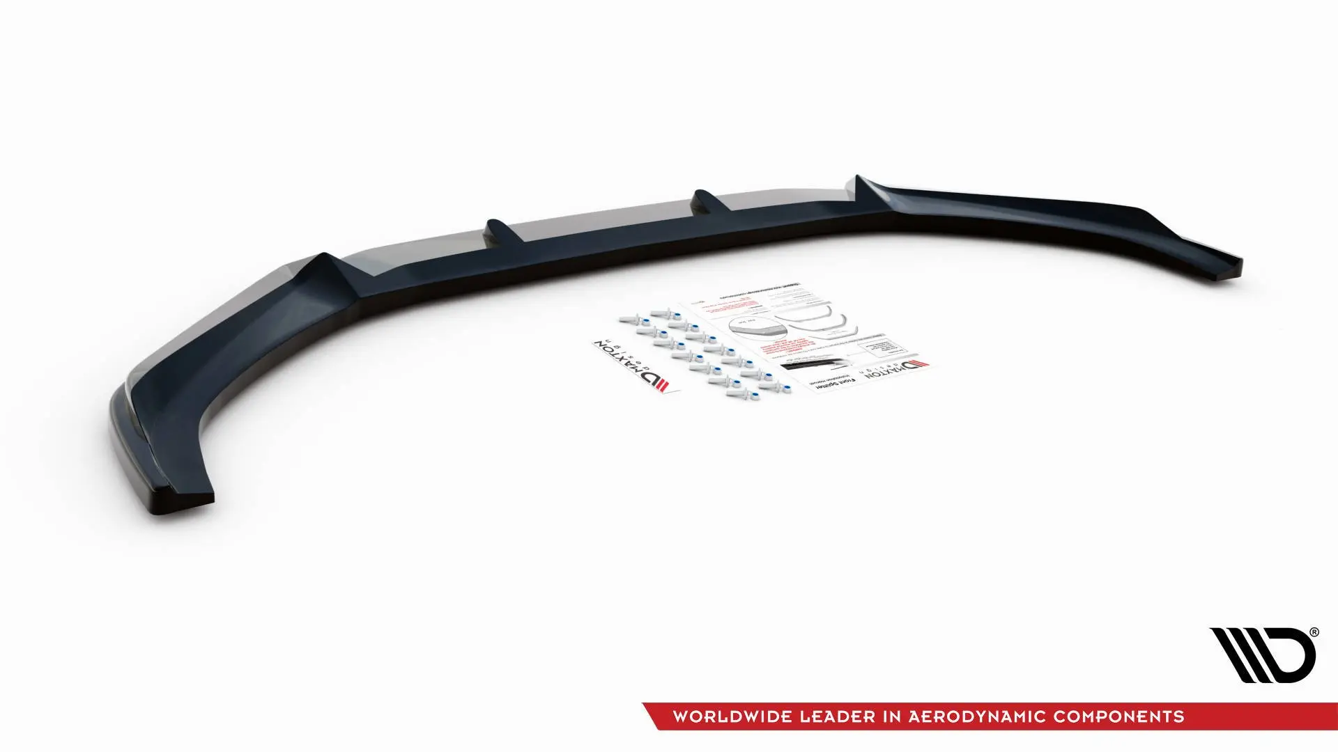 Frontspoiler Audi S4 / A4 S-Line (B9) 2015 - 2019 | V.3 Glossy Black Edition – bilde 4