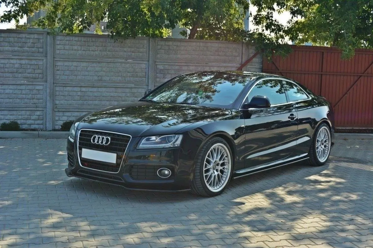 Frontspoiler Audi S5 / A5 S-Line (8T) 2007-2011 | Glossy Black Edition – bilde 2
